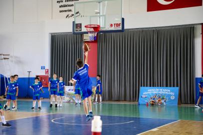 Odunpazarı Belediyesi’nden Çocuklara Basketbol Dolu Yaz Okulu