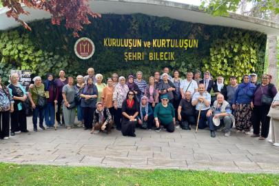 Odunpazarı'nın Koca Çınarları Bilecik'in Tarihi Yerlerini Gezdi