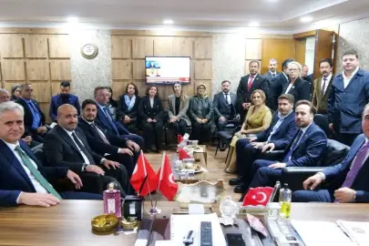 AK Parti'den MHP Eskişehir İl Teşkilatına hayırlı olsun ziyareti