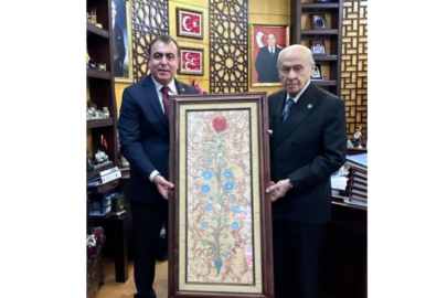 MHP İl Başkanı Sezer, Genel Başkan Bahçeli'yi Ziyaret Etti