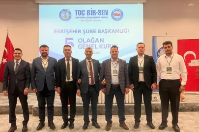 Toç Bir-Sen Eskişehir Şubesi 5. Olağan Genel Kurulu tamamlandı